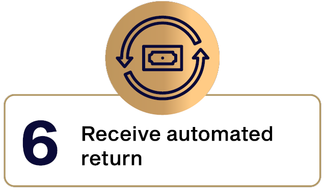 Receive automated return